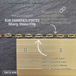 K18 240BSKX/FDCT2 Sharp Shine Clip